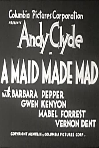 A Maid Made Mad poster