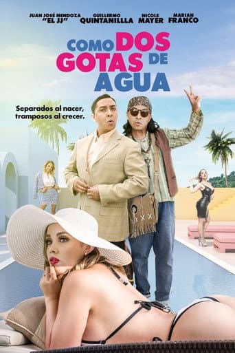 Como dos gotas de agua poster
