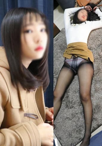 726ANKK-045 Black Pantyhose College Girl poster