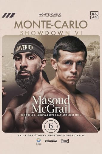Shabaz Masoud vs. Peter McGrail poster