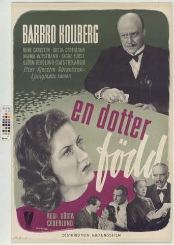 En dotter född poster