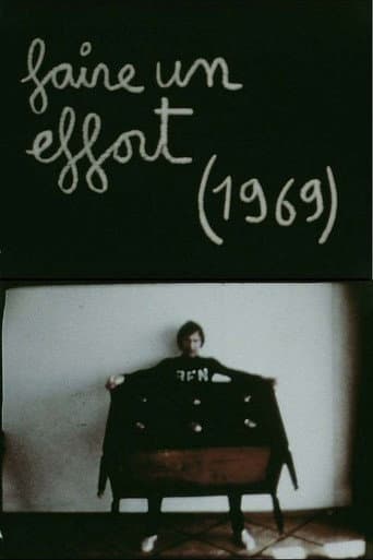 Faire un effort poster