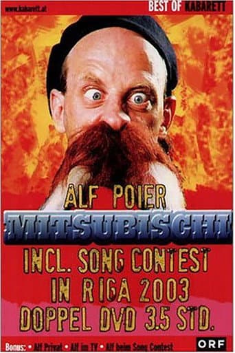 Alf Poier - Mitsubischi poster