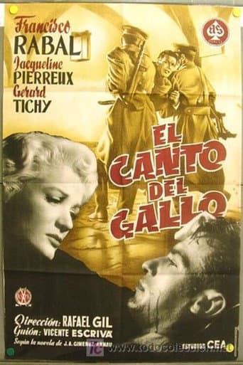 El canto del gallo poster