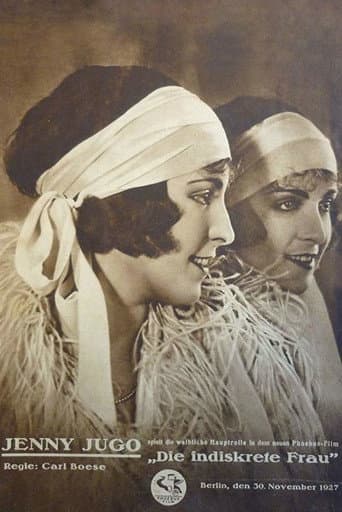 Die indiskrete Frau poster