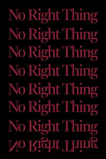 No Right Thing poster