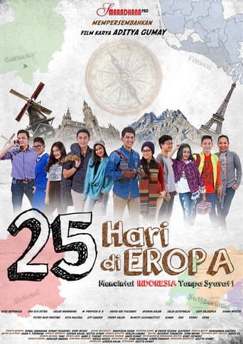 25 Hari Di Eropa poster