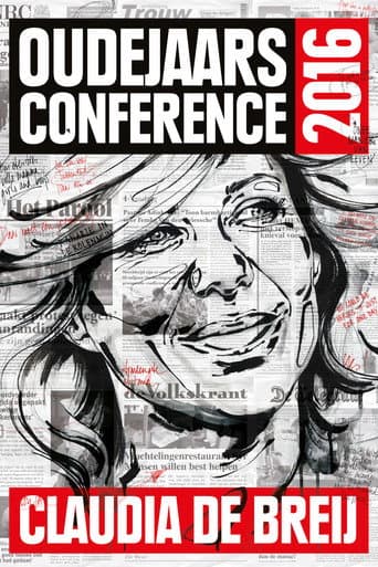 Claudia de Breij: Oudejaarsconference 2016 poster
