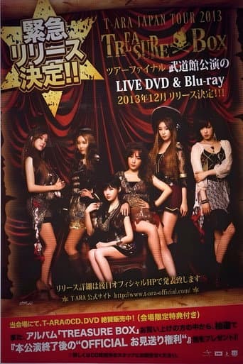 T-ARA Japan Tour 2013 - Treasure Box- 2nd TOUR FINAL In Budokan poster