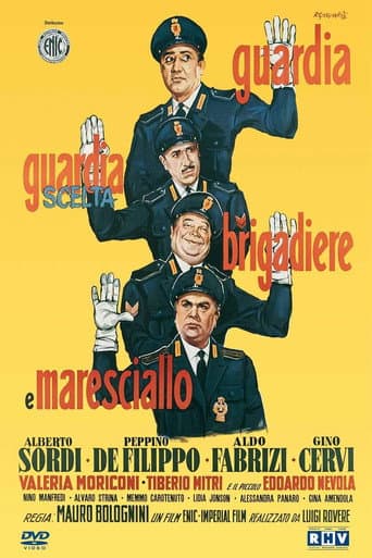 Guardia, guardia scelta, brigadiere e maresciallo poster