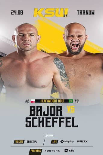KSW 97: Bajor vs. Scheffel poster
