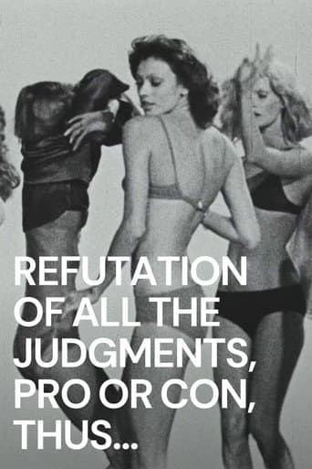 Refutation of All the Judgements, Pro or Con, Thus Far Rendered on the Film "The Society of the Spectacle" poster