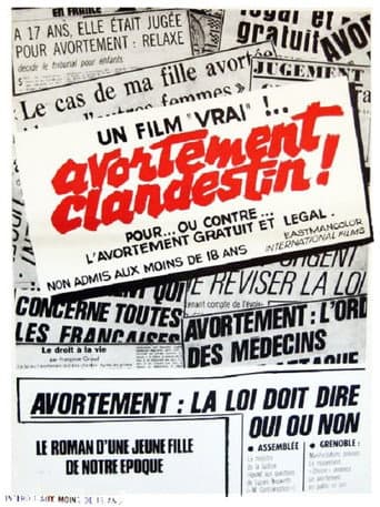 Avortement clandestin! poster
