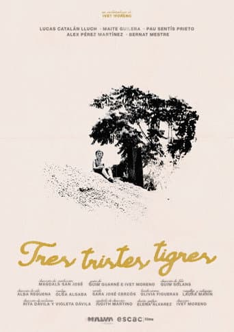 Three sad tigers poster