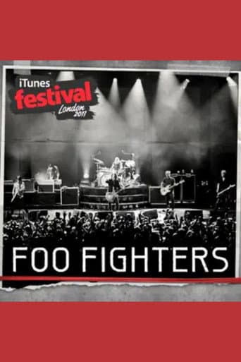 Foo Fighters Live at iTunes Festival London poster