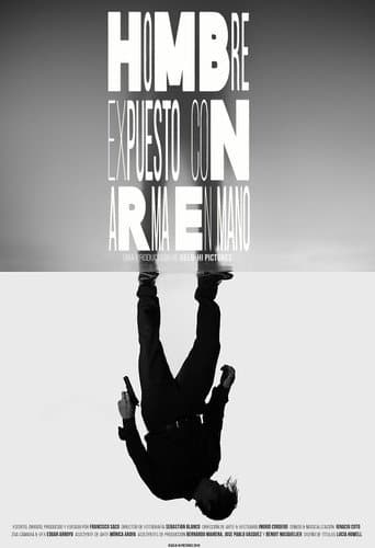Exposed Man With Gun In Hand poster