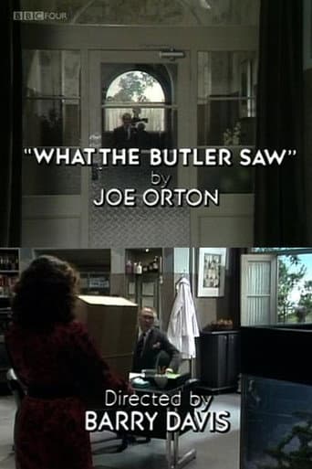What the Butler Saw poster