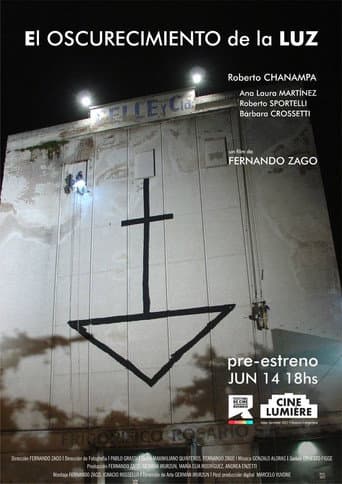 El oscurecimiento de la luz poster