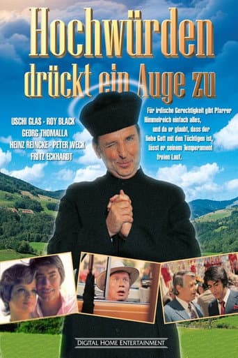 Hochwürden drückt ein Auge zu poster