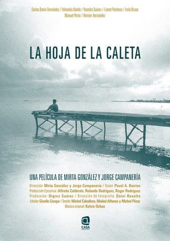 La hoja de la caleta poster