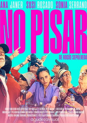 No pisar poster