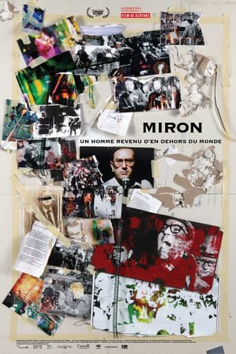 Miron: Un homme revenu d'en dehors du monde poster