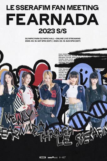 LE SSERAFIM Fan Meeting [FEARNADA] 2023 S/S in Seoul poster