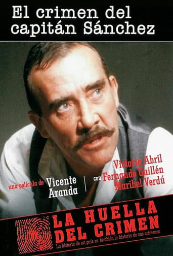 The Crime of Captain Sánchez poster