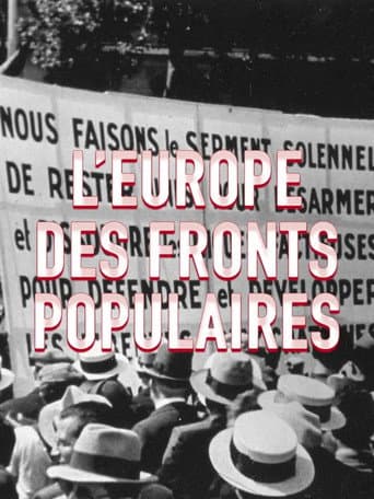 L'Europe des Fronts Populaires poster