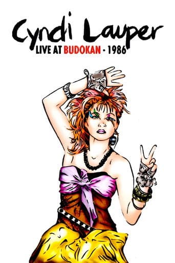 Cyndi Lauper in Budokan poster