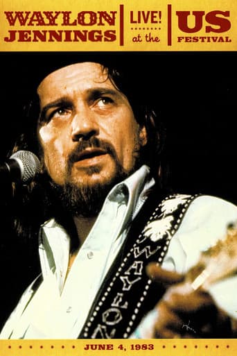 Waylon Jennings: Live at the US Festival poster