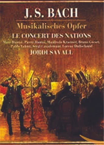 Bach BWV 1079 Musical Offering Jordi Savall Concert des Nations poster