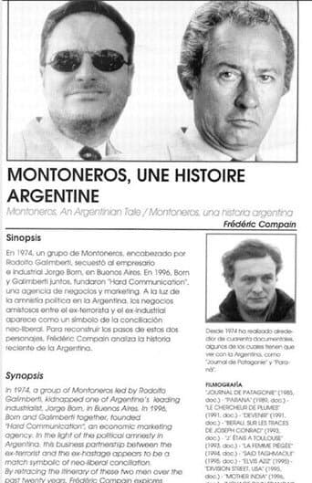 Montoneros, une histoire argentine poster