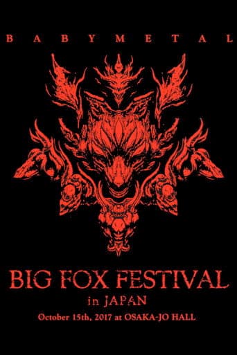 BABYMETAL - Big Fox Festival in Japan poster
