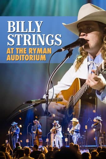 Billy Strings | At the Ryman Auditorium poster