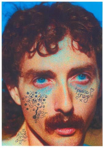 peace frog poster