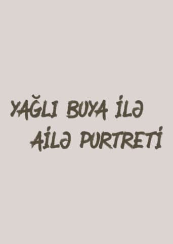 Yağlı boya ilə ailə portreti poster