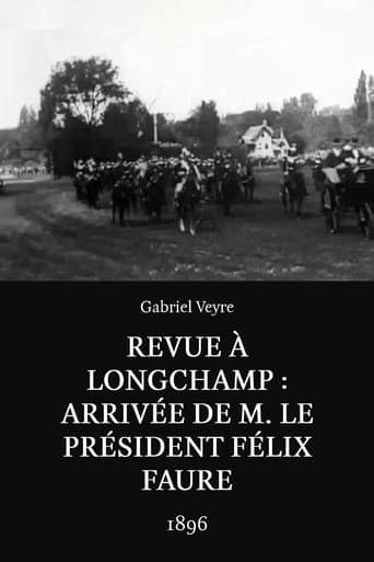 Revue à Longchamp: Arrivée de M. le président Félix Faure poster