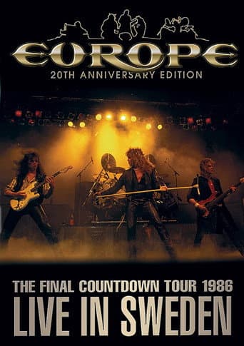 Europe: Final Countdown Tour - Live in Sweden 1986 poster