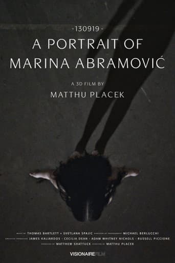 130919 • A Portrait of Marina Abramovic poster
