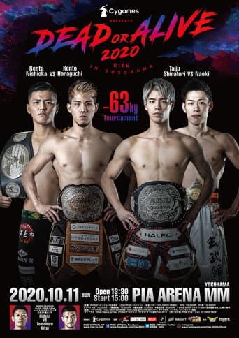 RISE DEAD OR ALIVE 2020: Yokohama poster