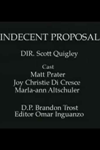 Indecent Proposal poster