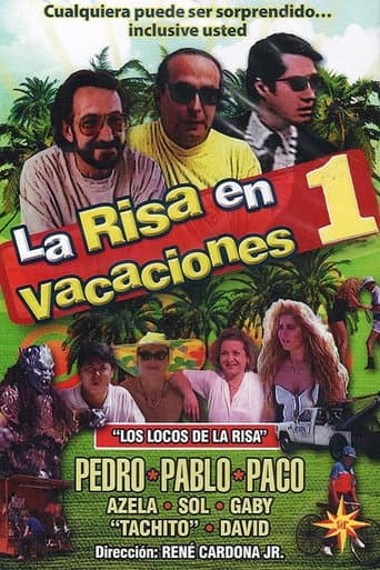 Laughing while on vacations poster