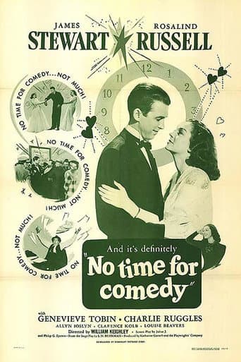 No Time for Comedy poster