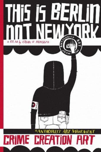 This Is Berlin Not New York poster