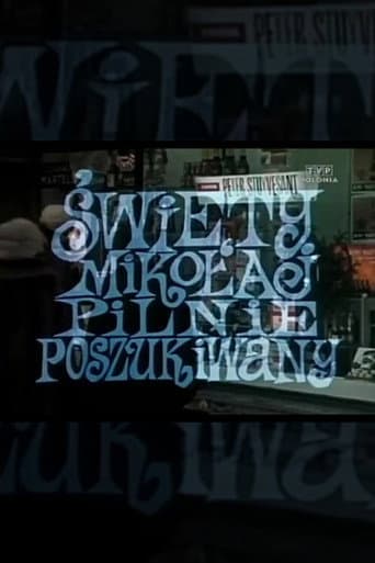 Święty Mikołaj pilnie poszukiwany poster