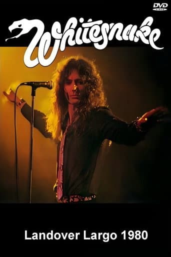 Whitesnake: Live in Landover 1980 poster