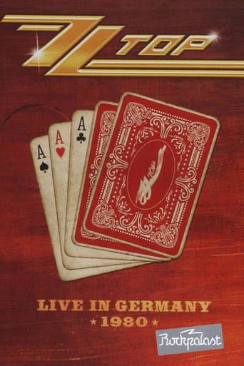 ZZ Top: Live in Germany 1980 poster