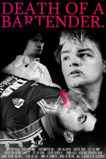 Death of a Bartender poster