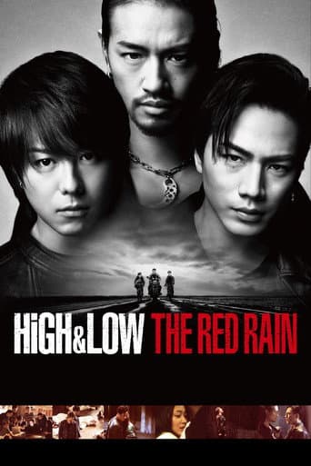 High & Low The Red Rain poster